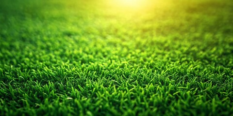 Fototapeta premium Lush Green Grass Texture: High-Res Top View for Sports & Golf Backgrounds