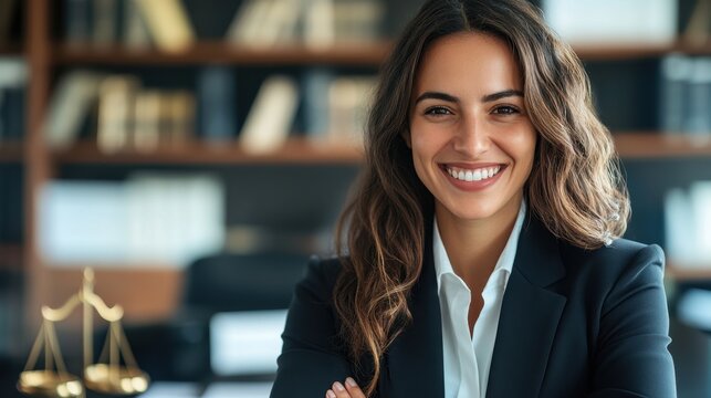 Professional Portrait of a Smiling Probation Officer