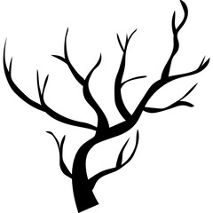 Fototapeta premium Halloween Bare Tree
