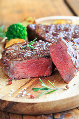 Perfekt gegrilltes Rinderfilet 