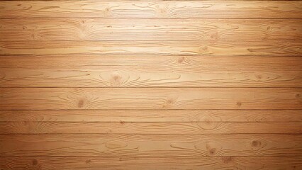 Naklejka premium 木目の背景素材 ウッドデッキ 木目 淡いブラウン AI生成素材 横目