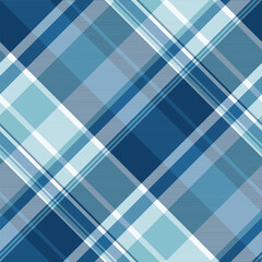 Striking abstract plaid pattern in cool blues and whites.  Perfect for textile design, website backgrounds, or modern branding.  Clean lines and a sophisticated color palette create a versatile image.