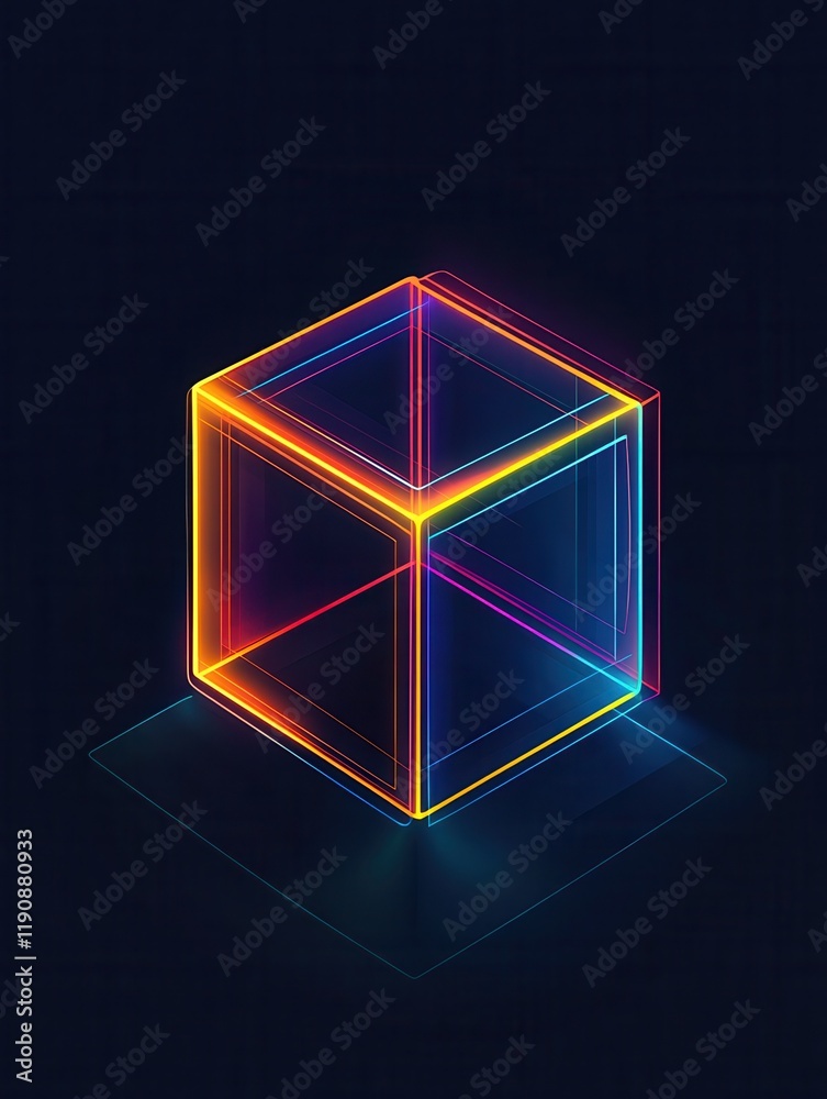 Poster create prototype multi color icon. simple thin line, outline illustration of web development icons f