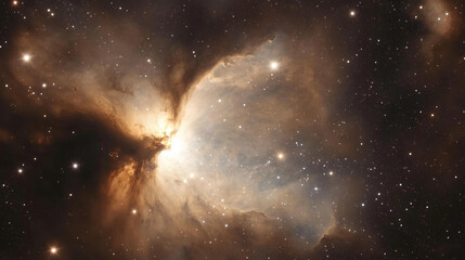 Obraz premium Cosmic Swirl of Nebulae and Stars in Infinite Universe