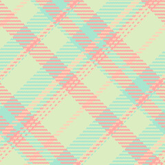 Delightful pastel plaid pattern, perfect for spring/summer designs.  Soft pink, mint green, and peach tones create a cheerful, modern aesthetic ideal for websites, stationery, or textile prints.