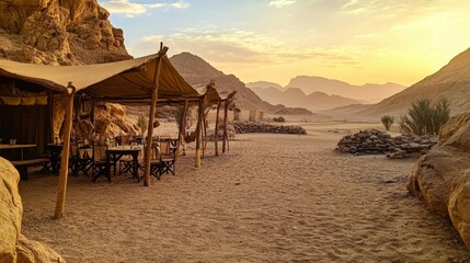 Desert Camp Sunrise Adventure