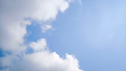 Blue sky and clouds for background