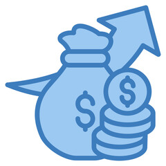 Revenue Icon Element For Design