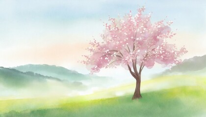 Fototapeta premium 春の風景画