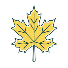 maple leaf vector icon,maple leaf vector illustration - simple illustration of maple leaf ,perfect for logos and iconsmaple leaf 