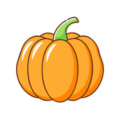 pumpkin vector icon,pumpkin vector illustration - simple illustration of pumpkin ,perfect for logos and iconspumpkin 