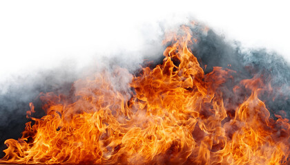 Fiery Sparks and Smoke Particles Overlay for Dynamic Effects