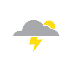 Cloud and thunderstorm