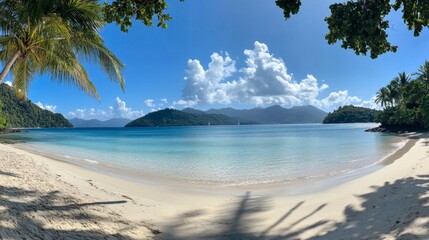 Tropical Island Beach Paradise