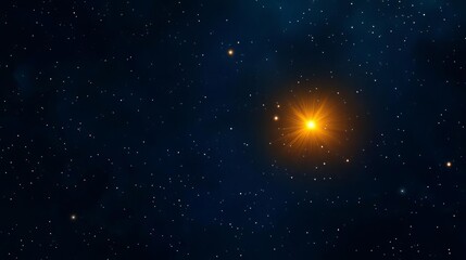 Astrological Leo constellation glowing in golden light amidst a swirling galaxy