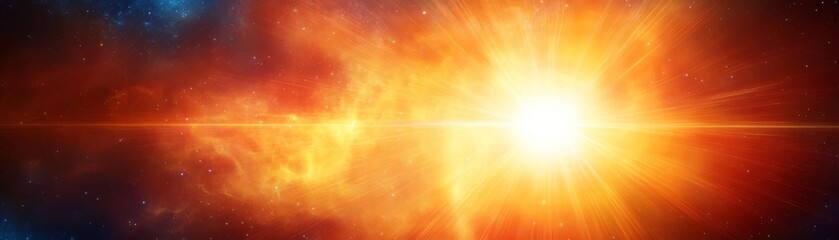 Obraz premium Astrological Leo constellation shining brightly in a field of radiant cosmic energy