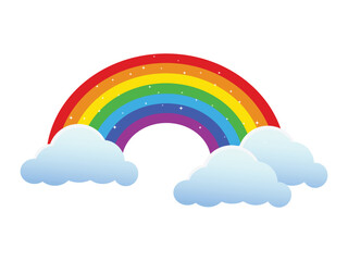 Cute Rainbow Image theme
