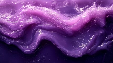Obraz premium Abstract purple texture with flowing curves. Generative AI