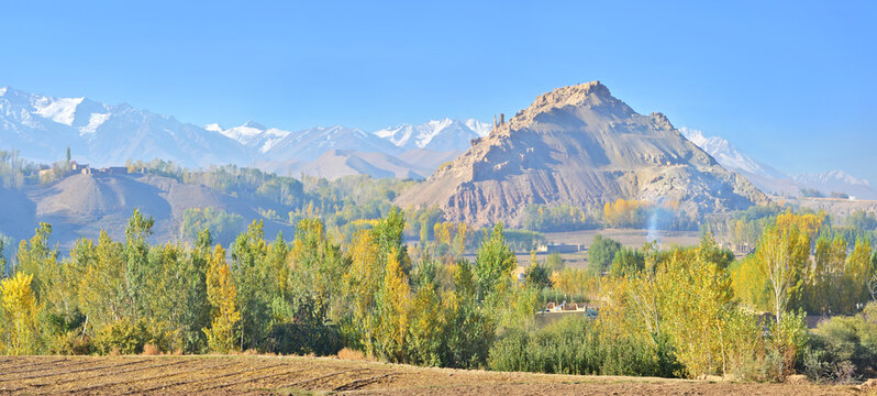 A fortress Shahr-e Gholghola or Gholghola City  in the Afghan city of Bamyan called Chingiz Khan's fortress