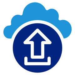 Fototapeta premium Upload Icon Element For Design