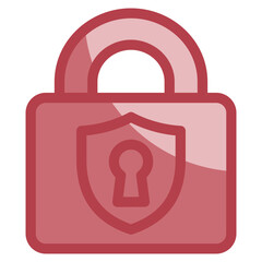 Lock Icon Element For Design