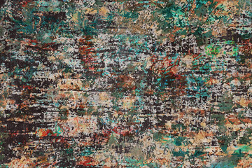 Carpet abstract Pattern in high definition texture isolated on white canvas with trending colors
