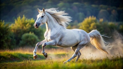 running horse running