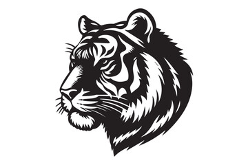 tiger head vector