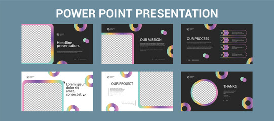 Business presentation templates, Modern brochure cover design, Annual report, leaflet, book cover design, Brochure layout, flyer template design, Corporate report, advertising template vector