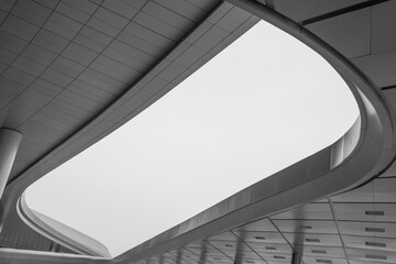 Obraz premium Architecture, sports stadium, football field, basketball court, rugby field, ice rink, ice skating rink, ice skating rink, high-speed railway station, airport, tennis court, golf course, bowling alley