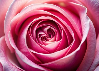Pink Vuvuzela Rose Macro Close-up: Vibrant Petals & Detailed Texture