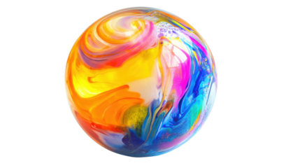 Beach ball transparent background