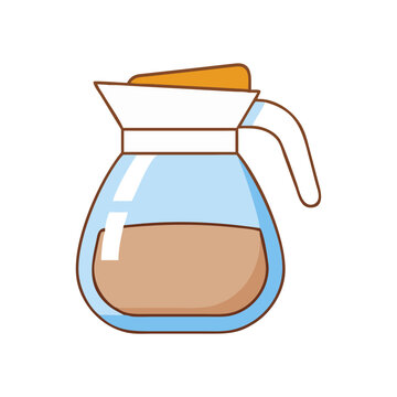 recommend clip art: coffee pot vector icon, coffee pot vector illustration - simple illustration of coffee pot, perfect for logos and iconscoffee pot 