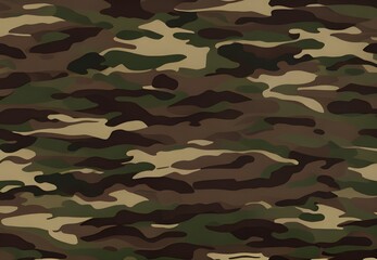 Fototapeta premium 迷彩, ミリタリー, 軍, ファッション, 柄, 