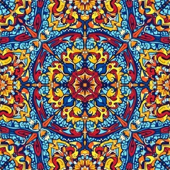 seamless pattern with flowers