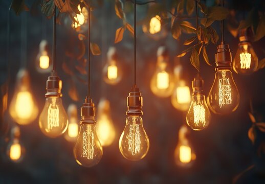 Light Bulbs Concept