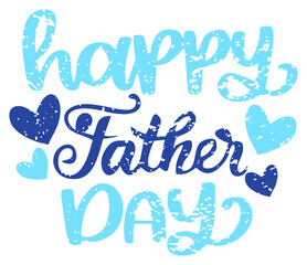 Grunge Happy Father Day Sticker