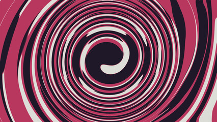 Black Pink Whirling Vortex