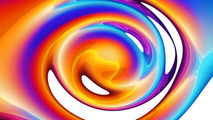 Red-yellow and Blue marble magic sci-fi, Fire and water