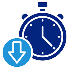 Downtime Icon Element For Design
