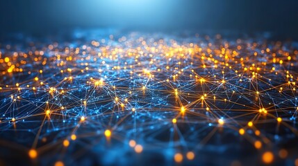 The concept of a communication network embodies digital transformation, illustrating the evolution of modern connectivity methods