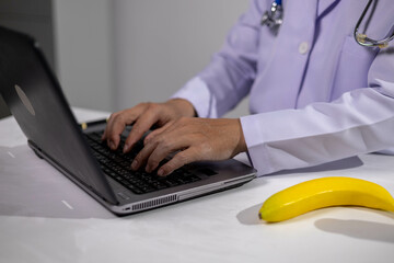 Young Asian Nutritionist, Health Doctor, Fruit, Weight Loss