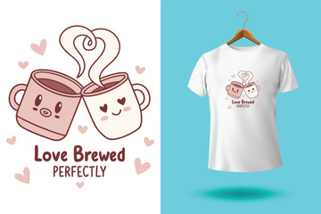 Valentine's day, Valentine's day t-shirt design, Graphic t shirt design featuring a cute bear toy holding roses, with a love slogan, perfect for Valentine's Day, slogan, bear, 