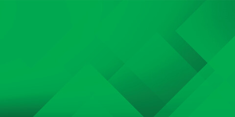 Abstract green geometric gradient background. Vector illustration