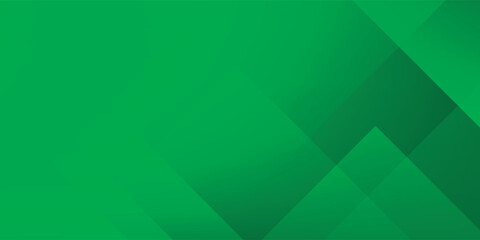 Abstract green geometric gradient background. Vector illustration