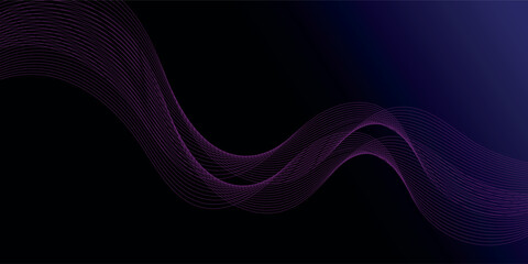 Modern Black Background Line Light Abstract. eps10