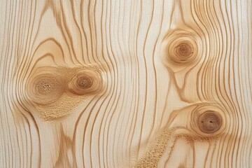 Light Brown Wood Grain Surface, close-up view of textured white oak or maple wood, ideal for design and decorative projects.