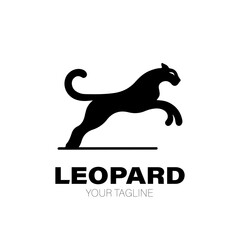 Leopard Logo, Leopard Logo Design, Leopard Logo Brand Name. Leopard Logo Vector Design on White Background