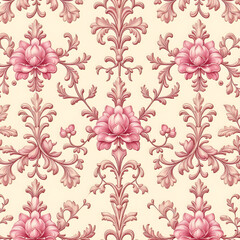 seamless pattern with flowers