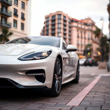 car on the road